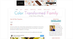 Desktop Screenshot of colortransformedfamily.com
